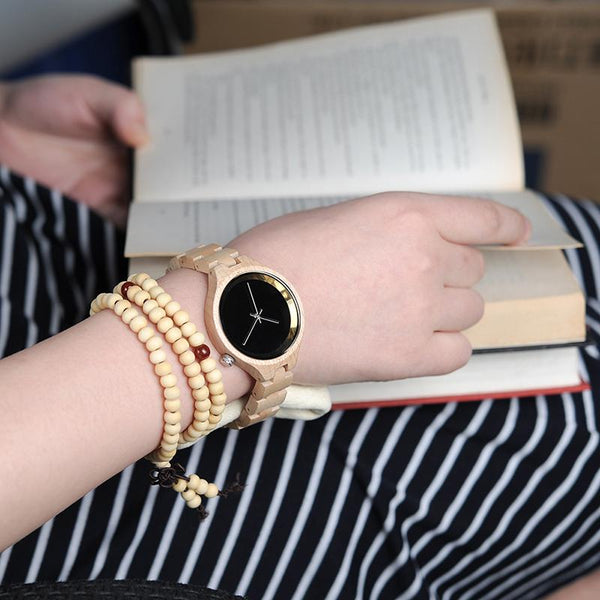 WW01 - Pine Wood Modern Minimalist Watch