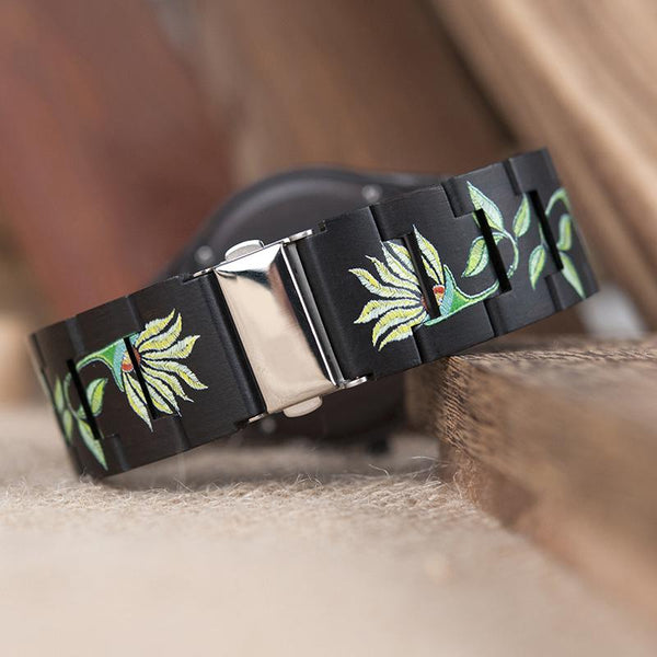 WW03 - Ebony Wood Watches (3 Models Available)