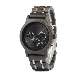 MW07 - Chacate Preto Wood Watch