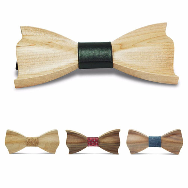 Wooden Bow Ties