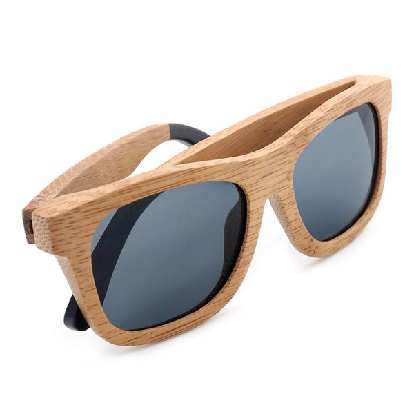 SG27 - Bamboo Wooden Polarized Sunglasses