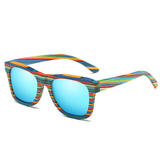 SG10 - Bamboo Wooden Polarized Sunglasses (4 Colors Available)