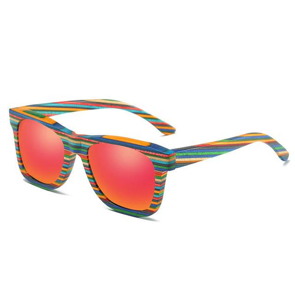 SG10 - Bamboo Wooden Polarized Sunglasses (4 Colors Available)