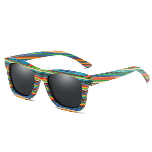 SG10 - Bamboo Wooden Polarized Sunglasses (4 Colors Available)