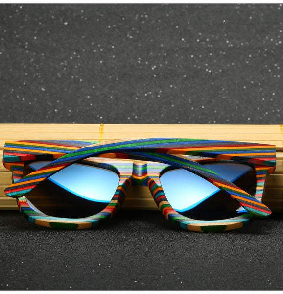 SG10 - Bamboo Wooden Polarized Sunglasses (4 Colors Available)