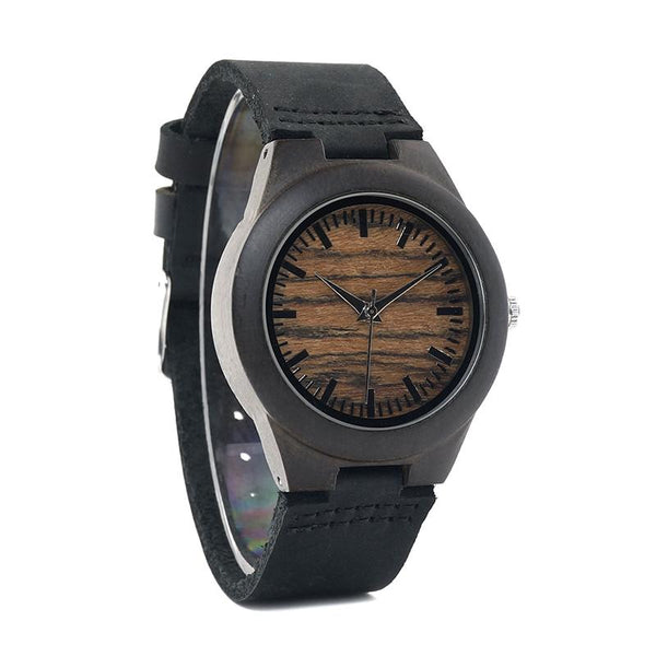 LW19 - Ebony Wood Watch