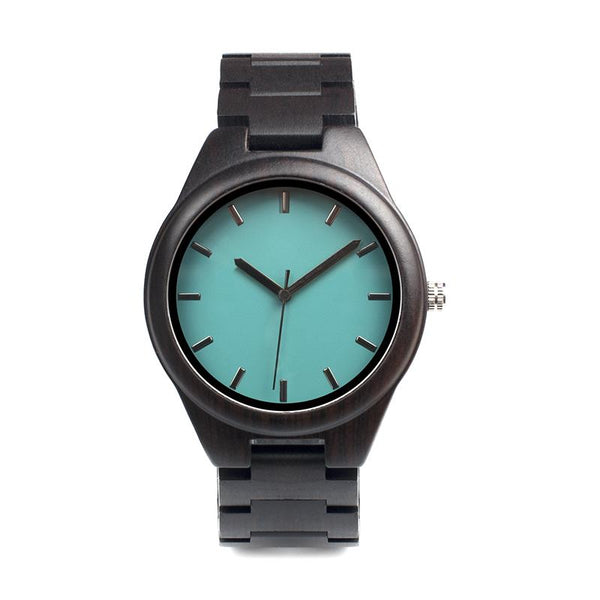 MW22 - Ebony Wood Watch