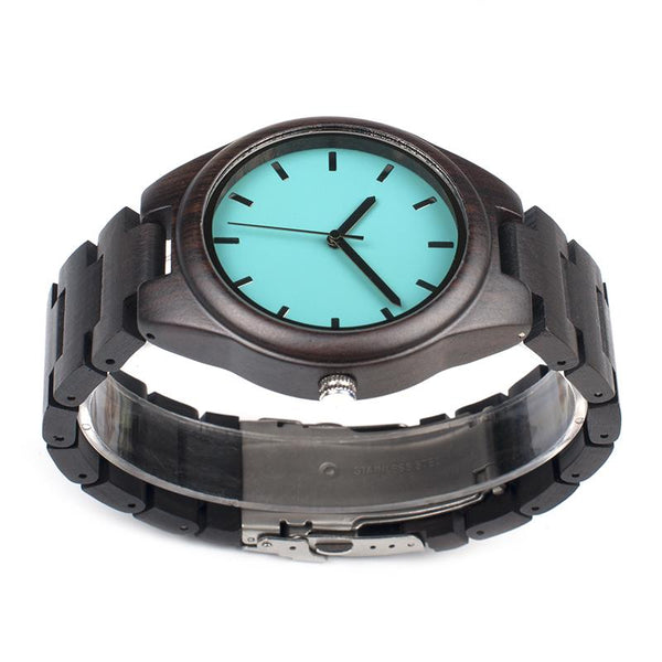 MW22 - Ebony Wood Watch
