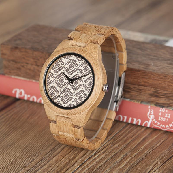 WW14 - Bamboo Wood Watch