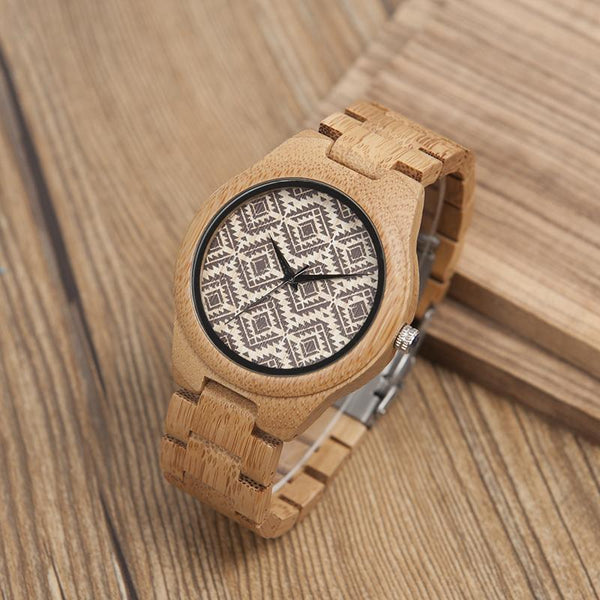 WW14 - Bamboo Wood Watch