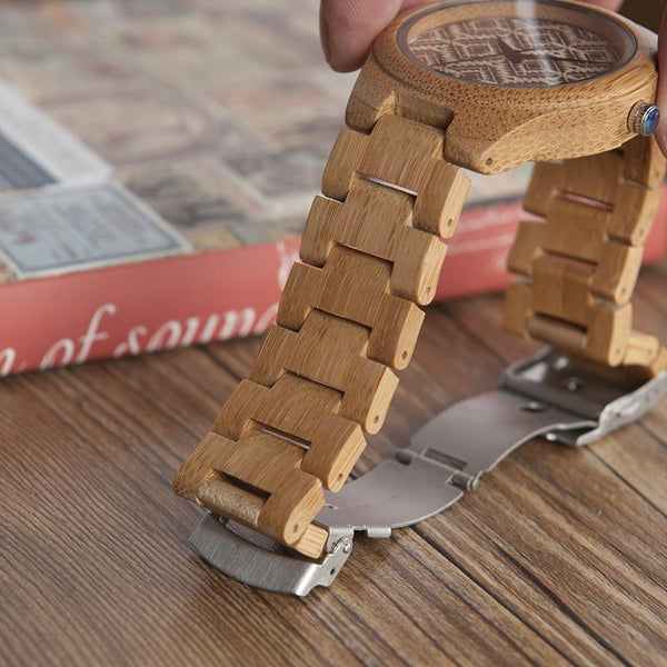 WW14 - Bamboo Wood Watch