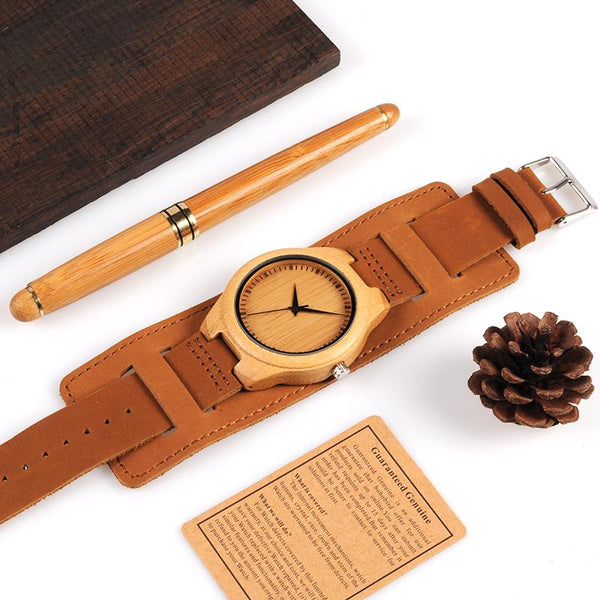 LW17 - Bamboo Wood Watch