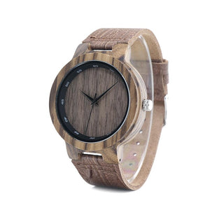 LW01 - Zebra Wood Watch