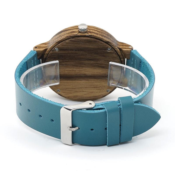 LW08 - Zebra Wood Watch