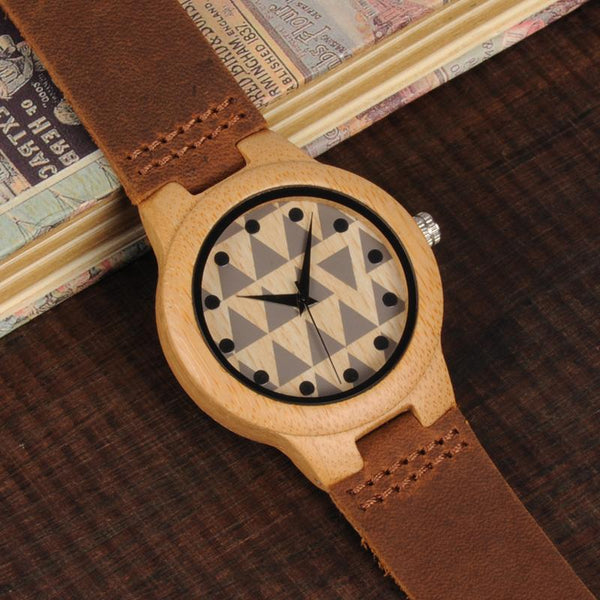 LW15 - Bamboo Wood Watch