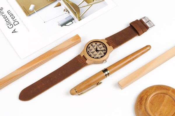 LW15 - Bamboo Wood Watch