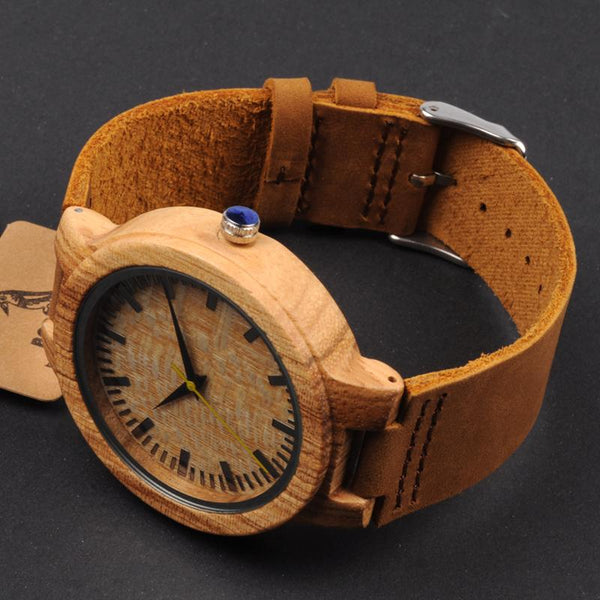 LW09 - Zebra Wood Watch