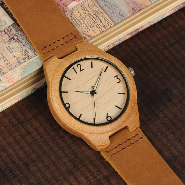 LW25 - Bamboo Wood Watch