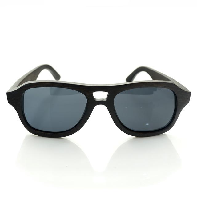 SG04 - Black Bamboo Wooden Polarized Sunglasses (5 Colors Available)