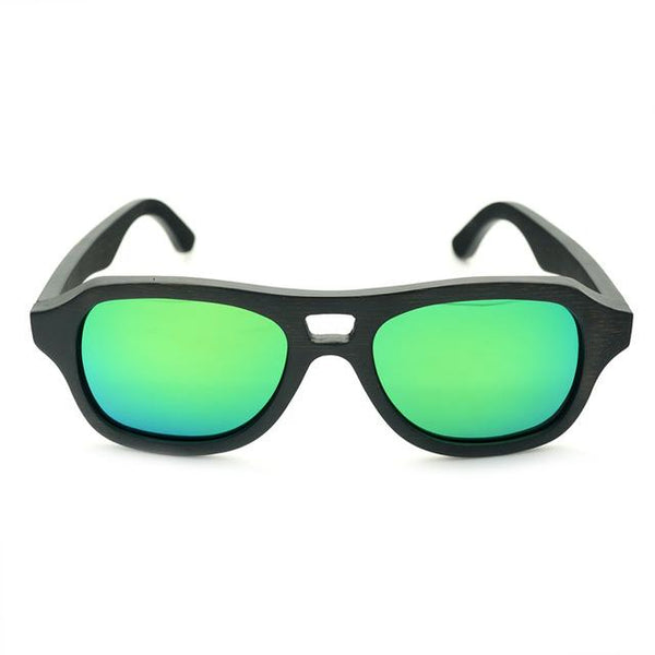 SG04 - Black Bamboo Wooden Polarized Sunglasses (5 Colors Available)