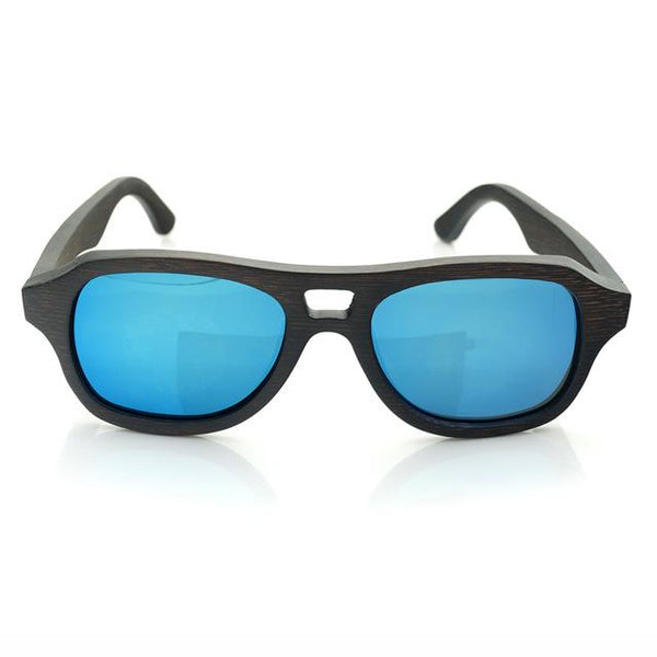 SG04 - Black Bamboo Wooden Polarized Sunglasses (5 Colors Available)