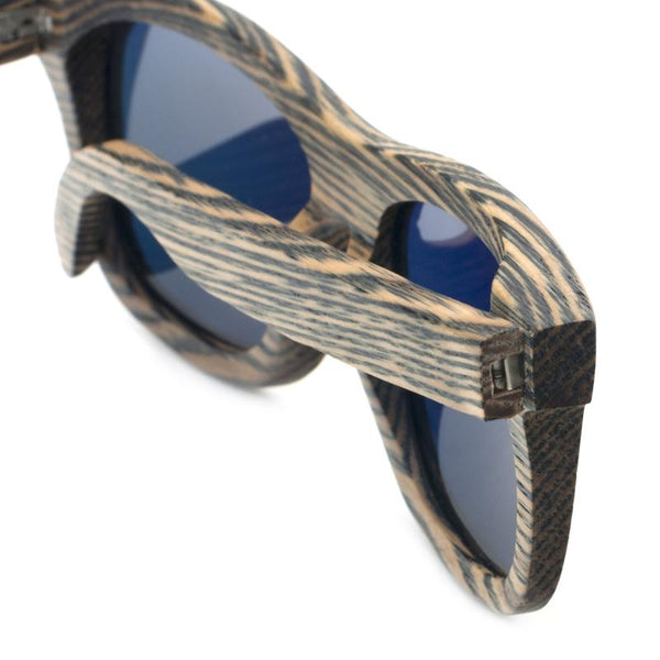 SG13 - Zebra Wood Polarized Sunglasses (5 Colors Available)