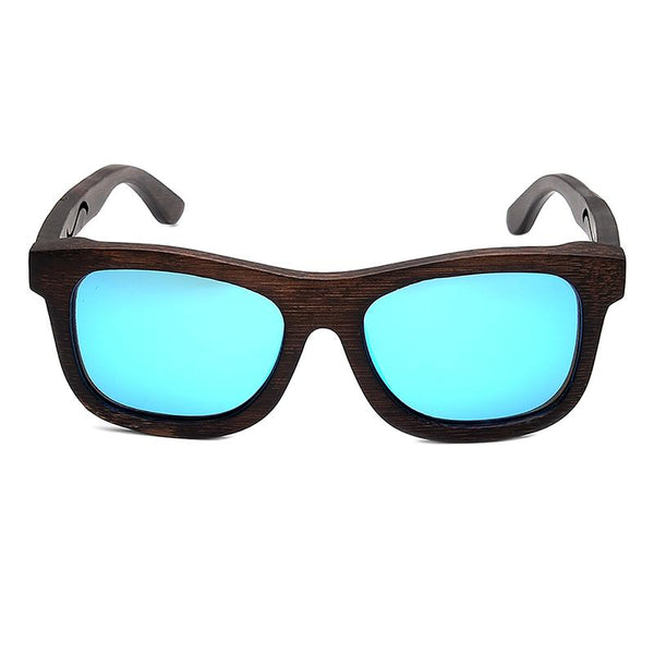 SG20 - Black Bamboo Wooden Polarized Sunglasses