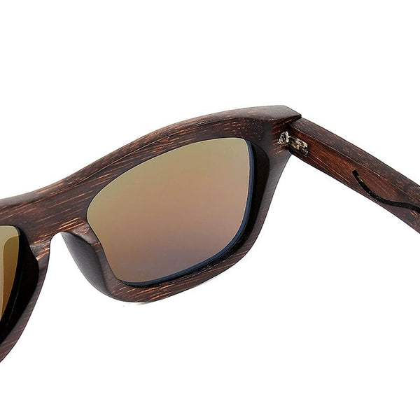 SG20 - Black Bamboo Wooden Polarized Sunglasses