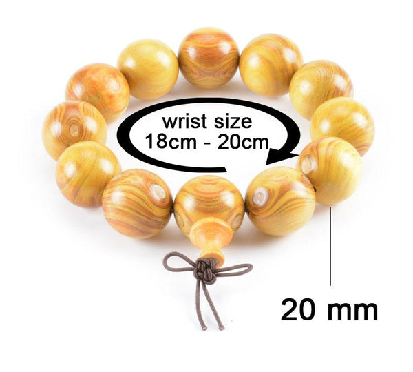 WB10 - Pomelo Wood Bracelet