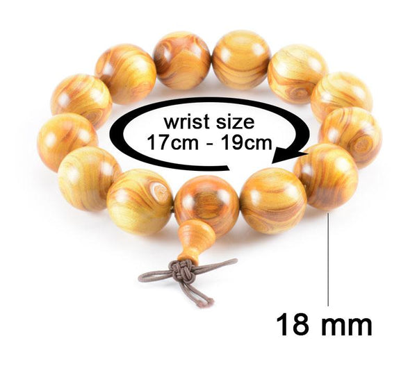 WB10 - Pomelo Wood Bracelet