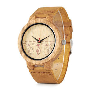 LW11 - Zebra Wood Watch