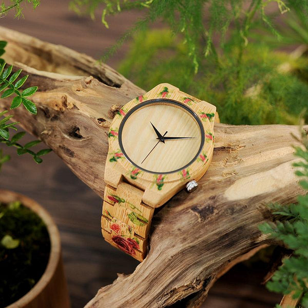 WW07 - Bamboo Wood Watch