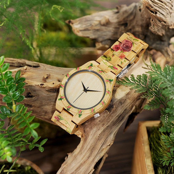 WW07 - Bamboo Wood Watch