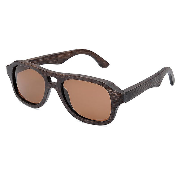 SG04 - Black Bamboo Wooden Polarized Sunglasses (5 Colors Available)