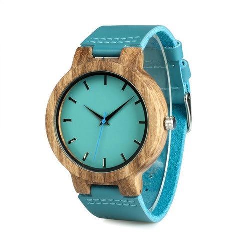 LW08 - Zebra Wood Watch