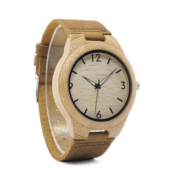 LW25 - Bamboo Wood Watch