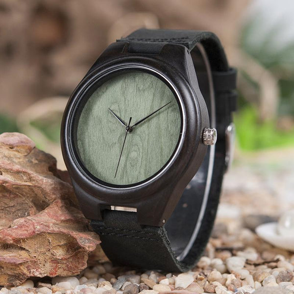 LW10 - Ebony Wood Watch