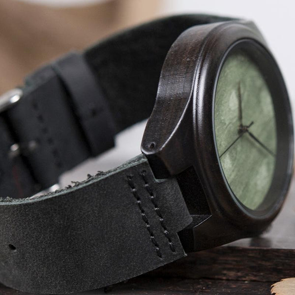 LW10 - Ebony Wood Watch