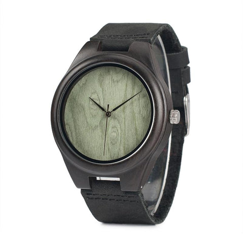LW10 - Ebony Wood Watch