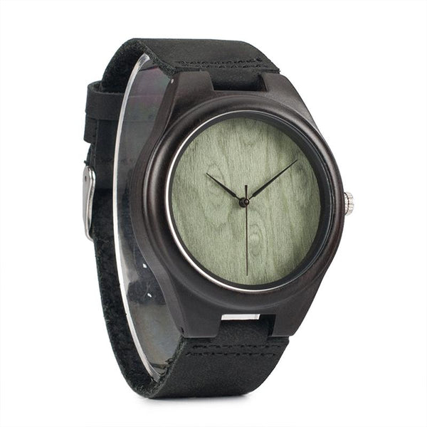 LW10 - Ebony Wood Watch