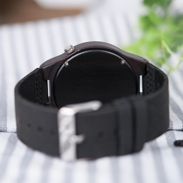 LW20 - Ebony Wood Watch