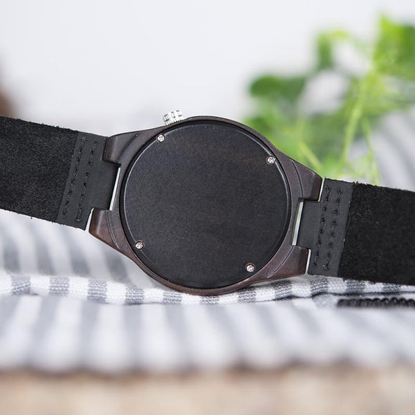 LW20 - Ebony Wood Watch