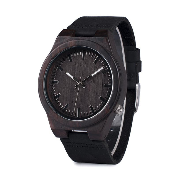 LW20 - Ebony Wood Watch