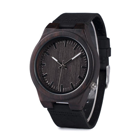 LW20 - Ebony Wood Watch