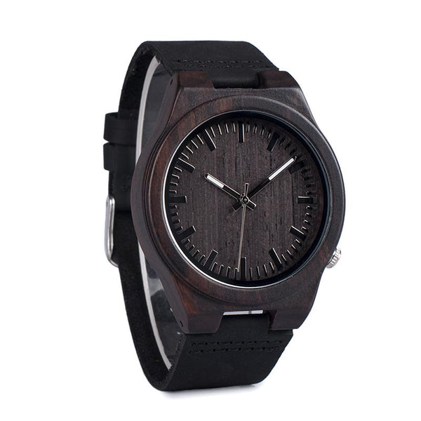 LW20 - Ebony Wood Watch