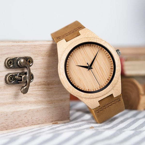 LW26 - Bamboo Wood Watch