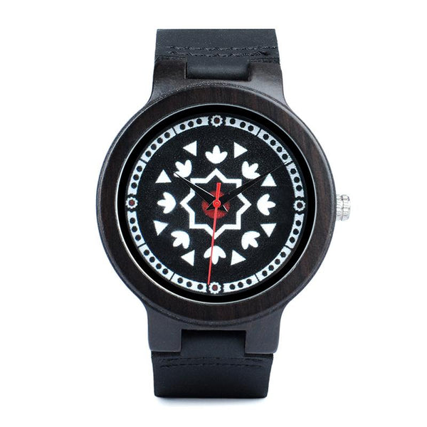 LW07 - Ebony Wood Watch