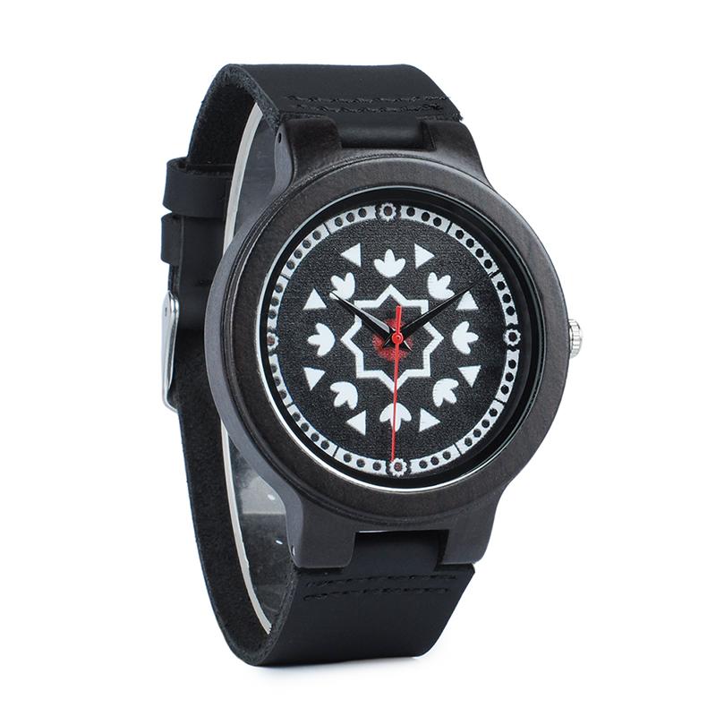LW07 - Ebony Wood Watch