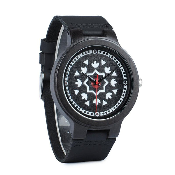 LW07 - Ebony Wood Watch