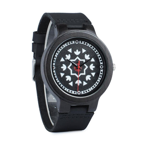LW07 - Ebony Wood Watch